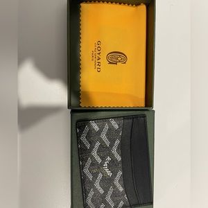 GOYARD BLACK WALLET NEW